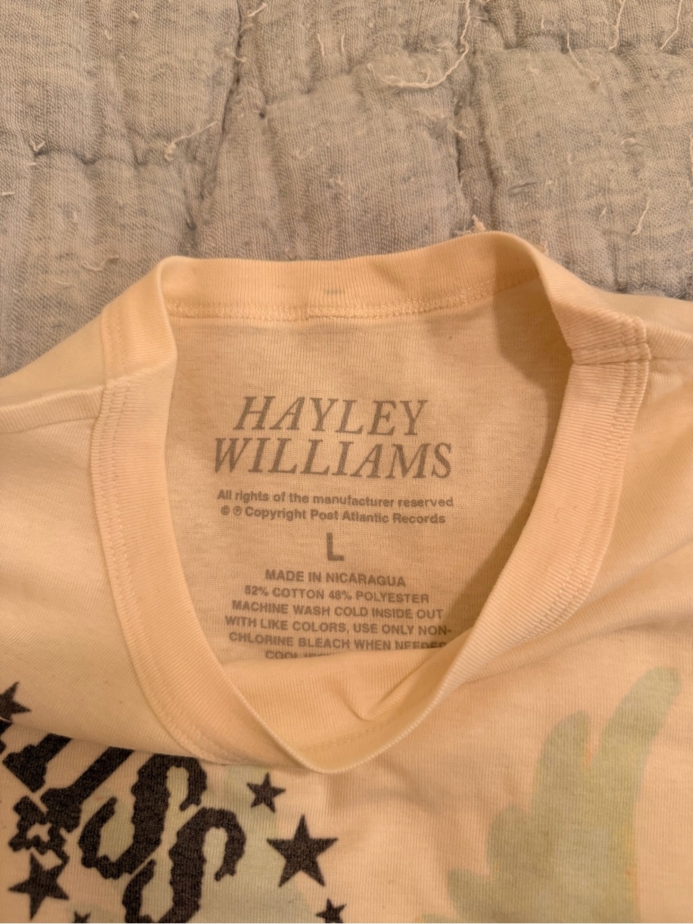 Miss Paramour Hayley Williams Ego Death Tour Buggirl Baby Tee - Picture 7 of 7